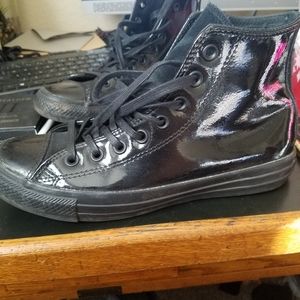Black Converse All Stars Women's 9